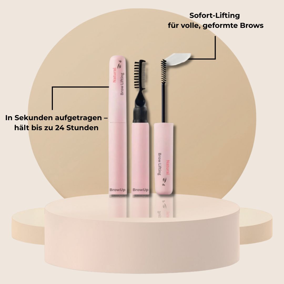 für perfekt geliftete, volle Augenbrauen. Transparentes Augenbrauengel mit starkem Halt und natürlichem Finish, das jede Braue den ganzen Tag fixiert.