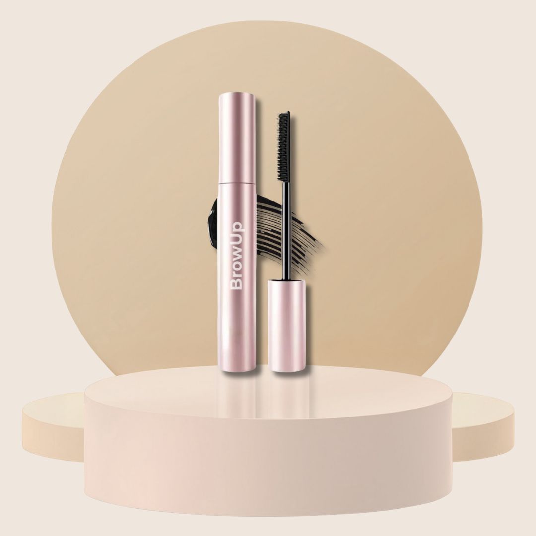 wasserfeste Volumen-Mascara für lange, geschwungene Wimpern